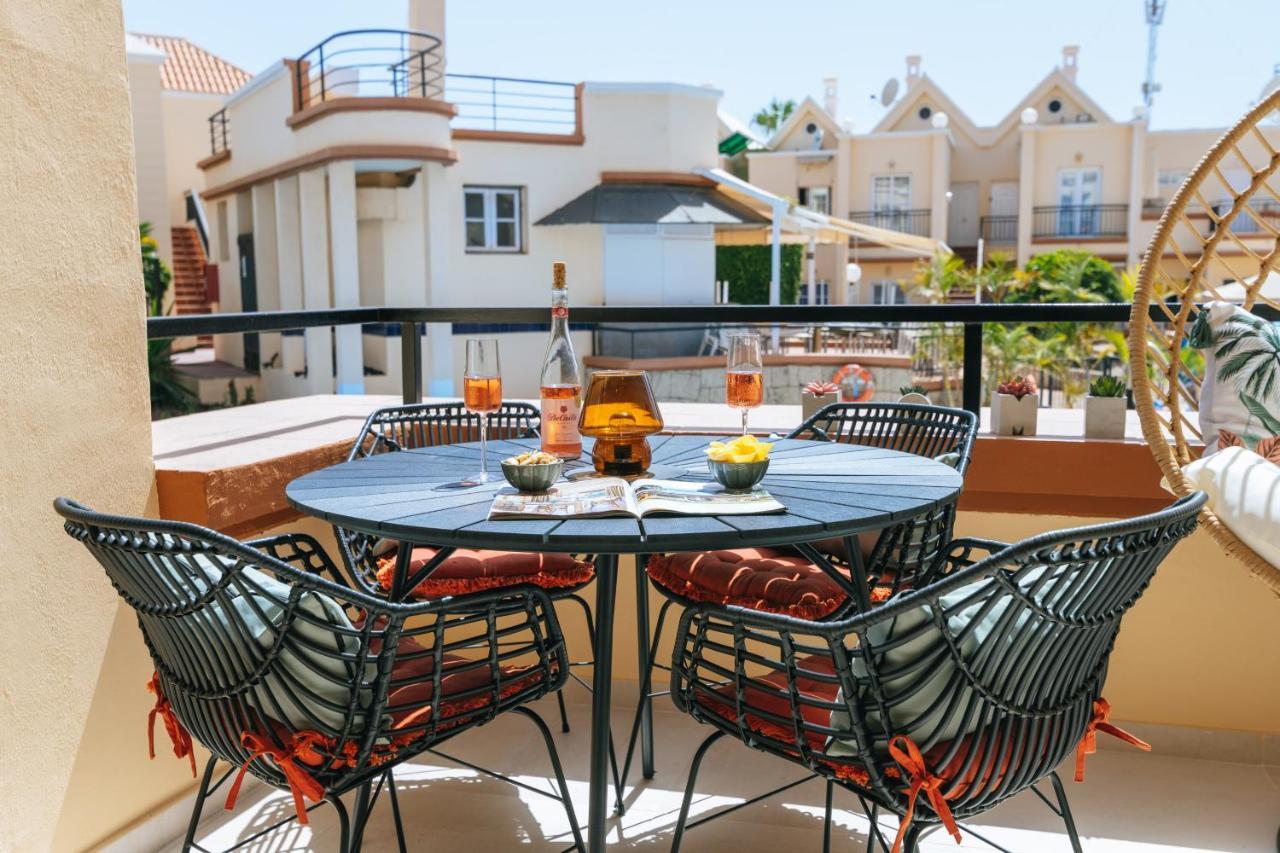 Amazing Renovated Pool View Apt, Aircon, 2 Min To Fanabe Beach أذيخي المظهر الخارجي الصورة