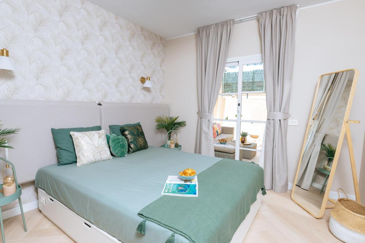 Amazing Renovated Pool View Apt, Aircon, 2 Min To Fanabe Beach أذيخي المظهر الخارجي الصورة